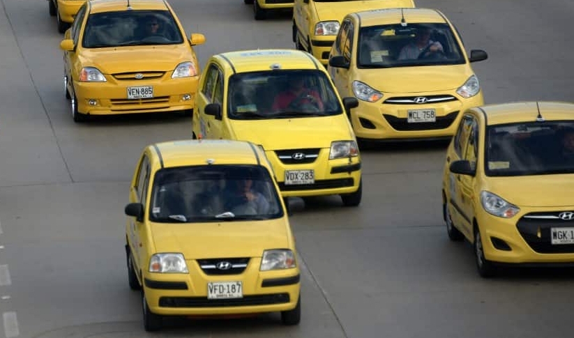 Cuantos taxis hay en Colombia?